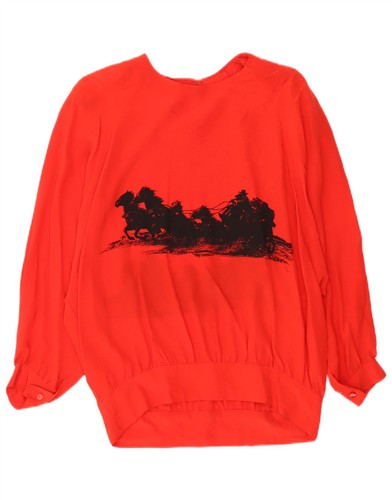 Vintage damen grafik langarm - damen,