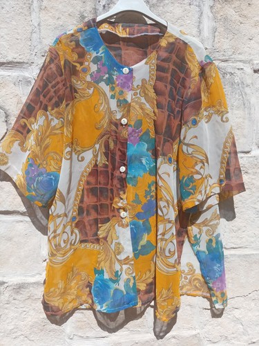 Tunika bluse vintage - bluse,