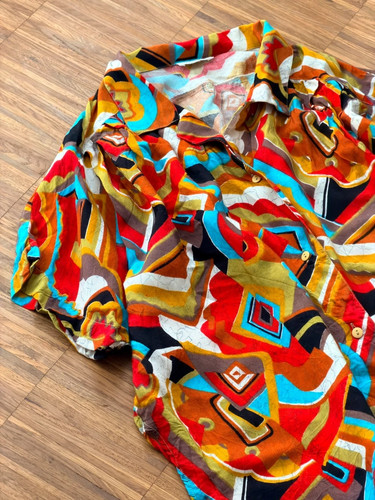 Vintage retro y2k damen hemd - retro,