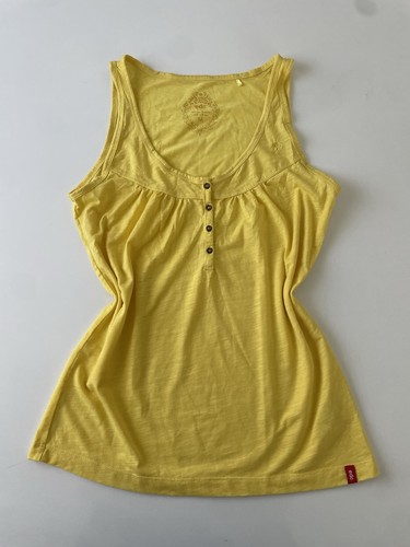 Vintage oberteil esprit - oberteil, gelb