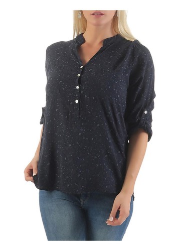 Damen bluse vintage look - bluse, vintage-look