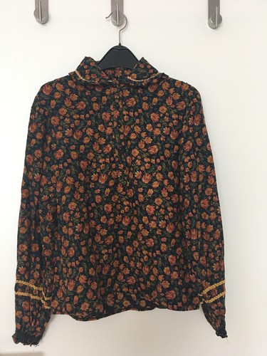 Vintage bluse hemdbluse - vintage, /